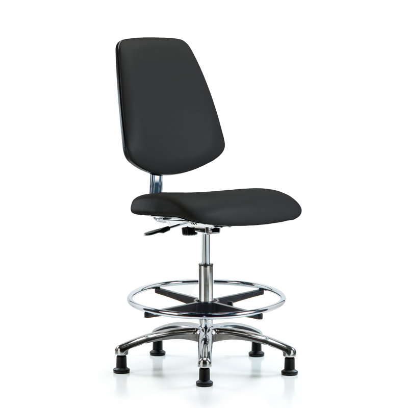 Chaise de dessin, Vinyle noir antistatique, Patins antistatiques