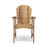 Outdoor Weather Resistant Acacia Wood Adirondack Dining Chairs (Set Of 2) With Traditional Slatted Design For Rustic Appeal-84781709