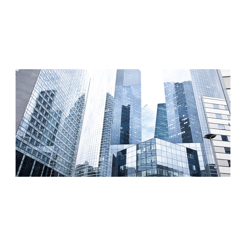 Skyscrapers - Wrapped Canvas Print