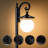 Solar Outdoor Post Light With Planter-418675104