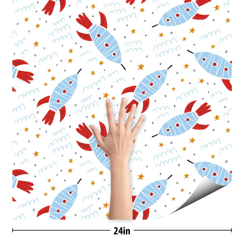 Panneau de papier peint texturé pelez et collez, L 102 po x l 24 po