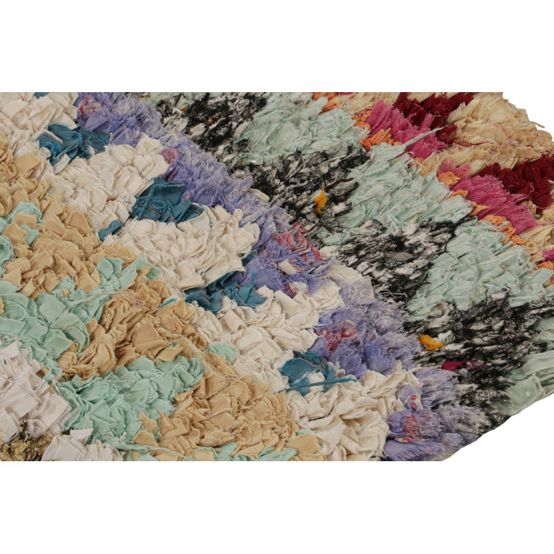 Wool Chevron Area Rug