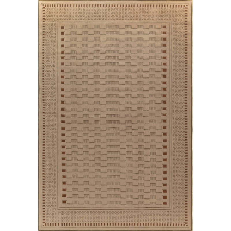 Modern One-of-a-Kind Rectangle 6' X 9' Flatweave Area Rug