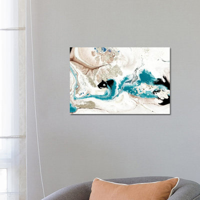River Run 1 Piece Wrapped Canvas Painting