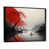 Black Floater Framed