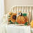 14"H Fall Hooked Pumpkin Pillow