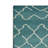 Trellis Blue Indoor and Outdoor Area Rug-1847190143