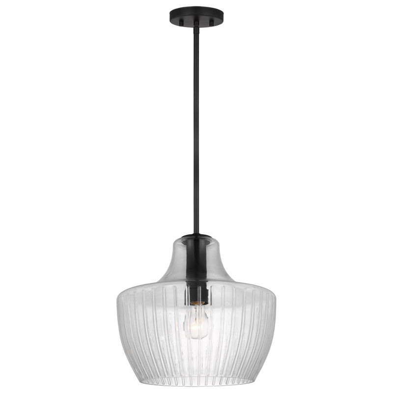 Luminaire suspendu en forme de dôme à 1 lumière Avinash