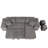 Upholstered L-Shaped Sectional Reversible