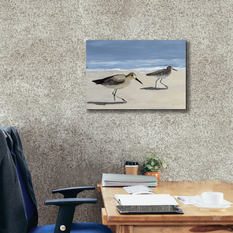 «Highland Dunes», "Pipers" par Pamela Munger, art mural sur toile, H 18 po x l 26 po x P 0,75 po