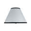 Lampe de table haute 15 po, forme de ballon de sport, abat-jour cône en lin
