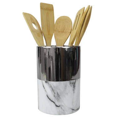 Loon Peak® Acacia Wood Utensil Holder