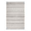 Early Hours Cotton Striped Area Rug in Gray/Natural