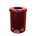 Textured Burgundy