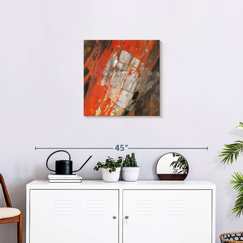 Hot Lava, 20" H x 20" W