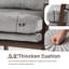 Ensemble de 2 chaises avec accoudoirs en chenille 30 po Mid-Century-101249413