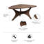 Table basse Showy Triangle
