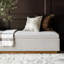 Banc de rangement rembourré 60 po Modern-658760533