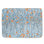 Motif floral de tapis de bain bohème