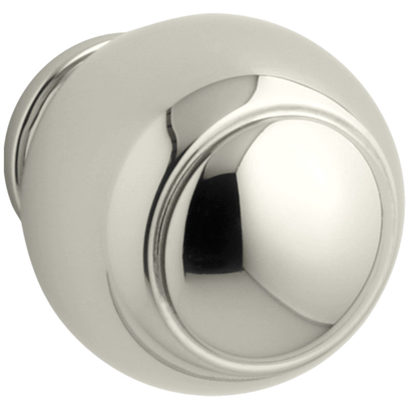 Lyntier 3/4" Diameter Round Knob, Nickel poli éclatant