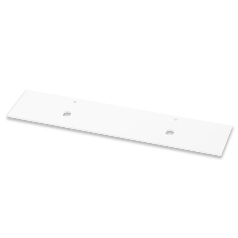 84 Quartz Material Single Double Bathroom Vanity Top Sink