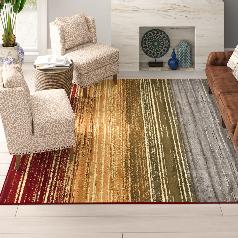 Striped Area Rug
