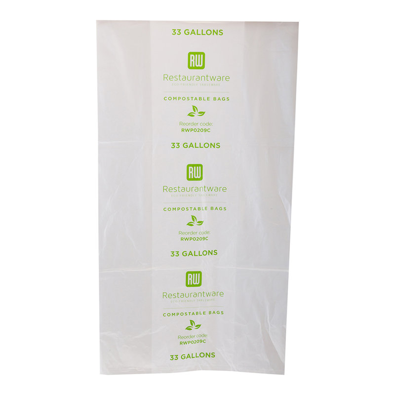 Sac poubelle en plastique, H 39 po x l 21,3 po x P 0,03 po