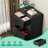4 Drawer Bedroom Organizer In Black - Vintage Design Dresser Look For