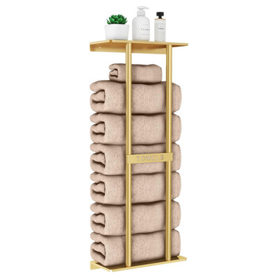 Porte-serviettes mural 30 "avec tablette