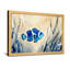 Animal poisson bleu nageant parmi des bulles d'algues-1391218726-1391218721-1391218750