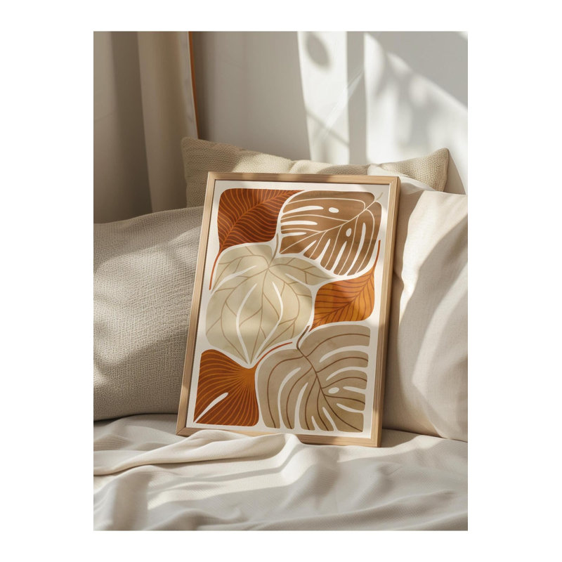 Peinture décorative encadrée