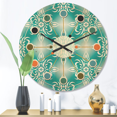 Horloge murale rétro Mid-Century