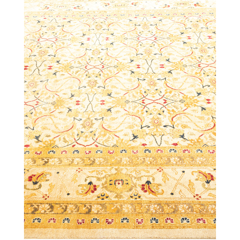 Classic One-of-a-Kind 6' 0" X 9' 2" Hand Knotted Area Rug