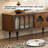 78.74" Vintage solid wood TV stand