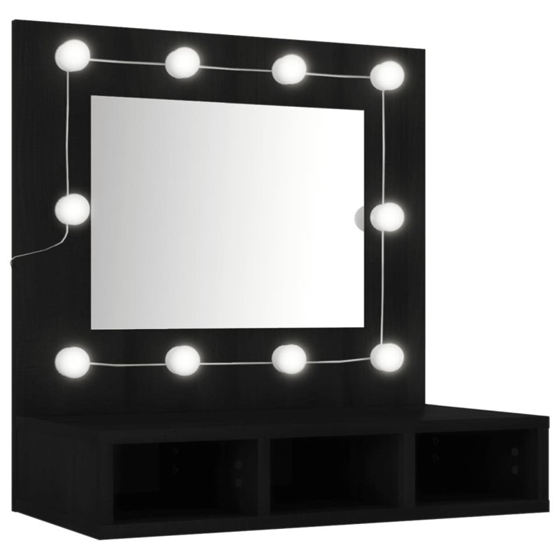 Ruther Framed Mirrored Bathroom Cabinets with Mirror and 1