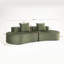 Canapé compressé: Canapé Moon Bay-YKX-33003A-2-Vert-1781236026