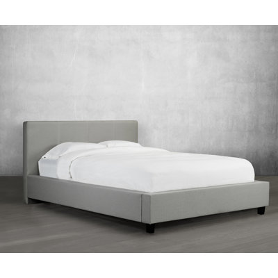 Lit plateforme en tissu d’ameublement Kinderhook