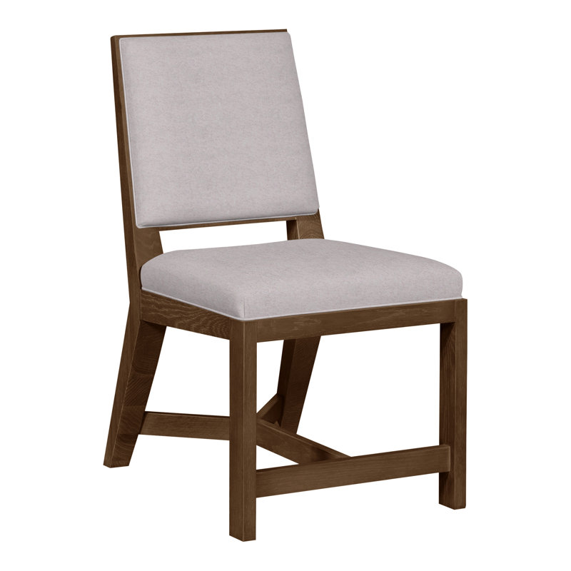 Thom Filicia Home Upholstered Back Side Chair, Havana, Nadia Linen