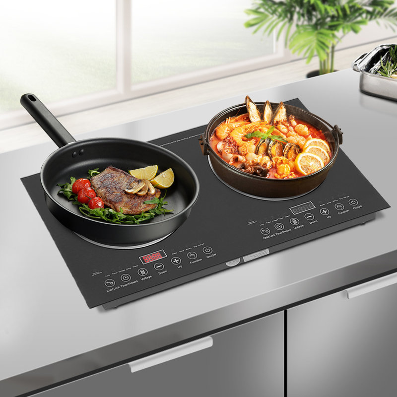 2400W Electric 2 Burner Induction Cooktop