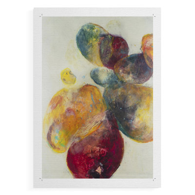 Earthy Fragments II -Canvas Print Only - NOT FRAMED