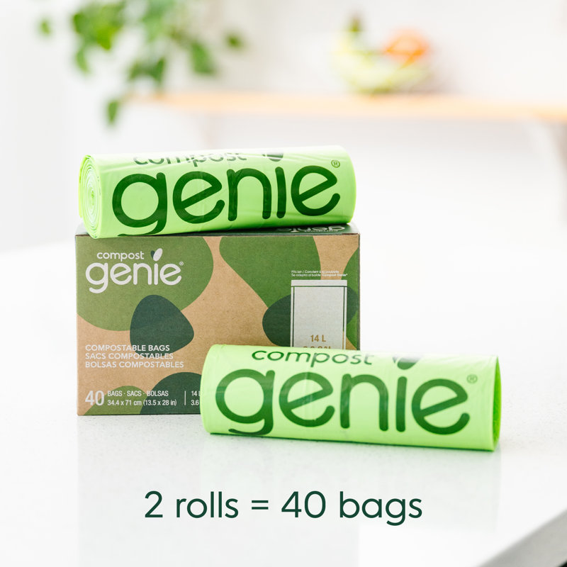 Sacs poubelle en fibres naturelles 3,6 gallons