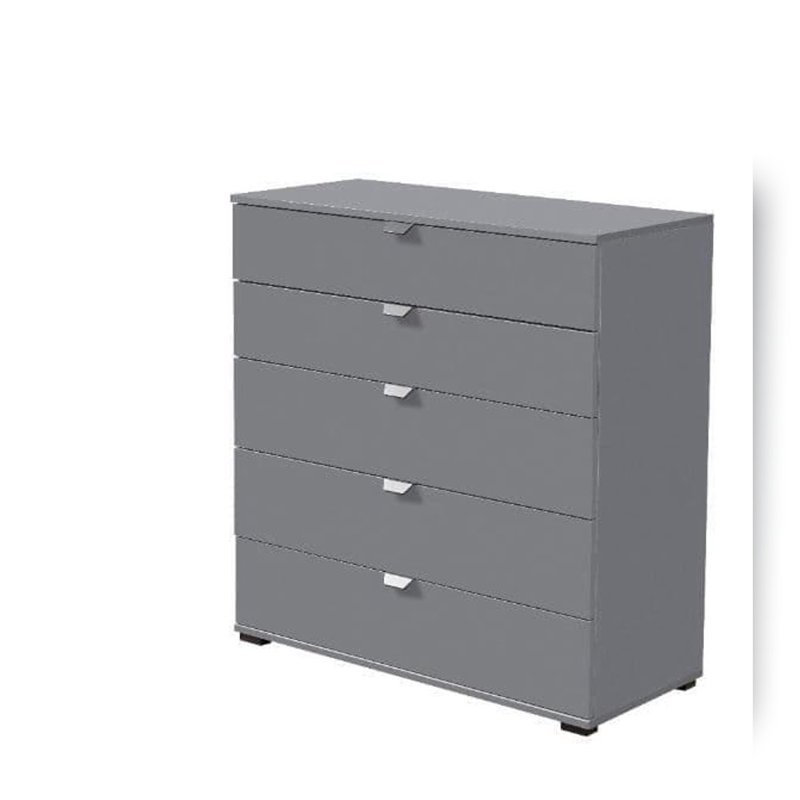 90 cm W Chest of 5 Drawers