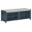 Banc à chaussures avec rangement et coussin-902156370