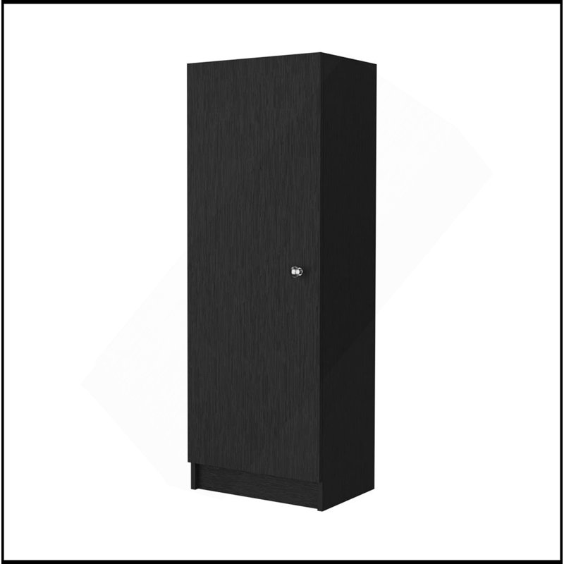 Miami Single Door Pantry, Four Shelves