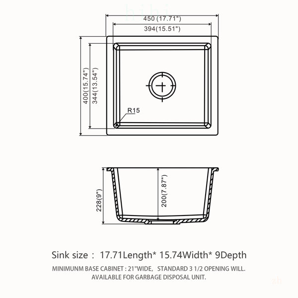 Dimensions du produit