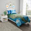  Ensemble de courtepointe 3 pièces États-Unis - Literie simple TG et 2 taies décoratives - Microfibre hypoallergénique