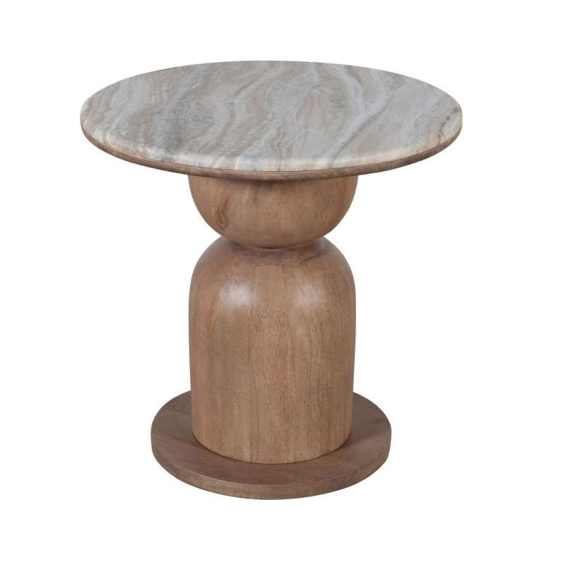 Table d'appoint en marbre Campeche