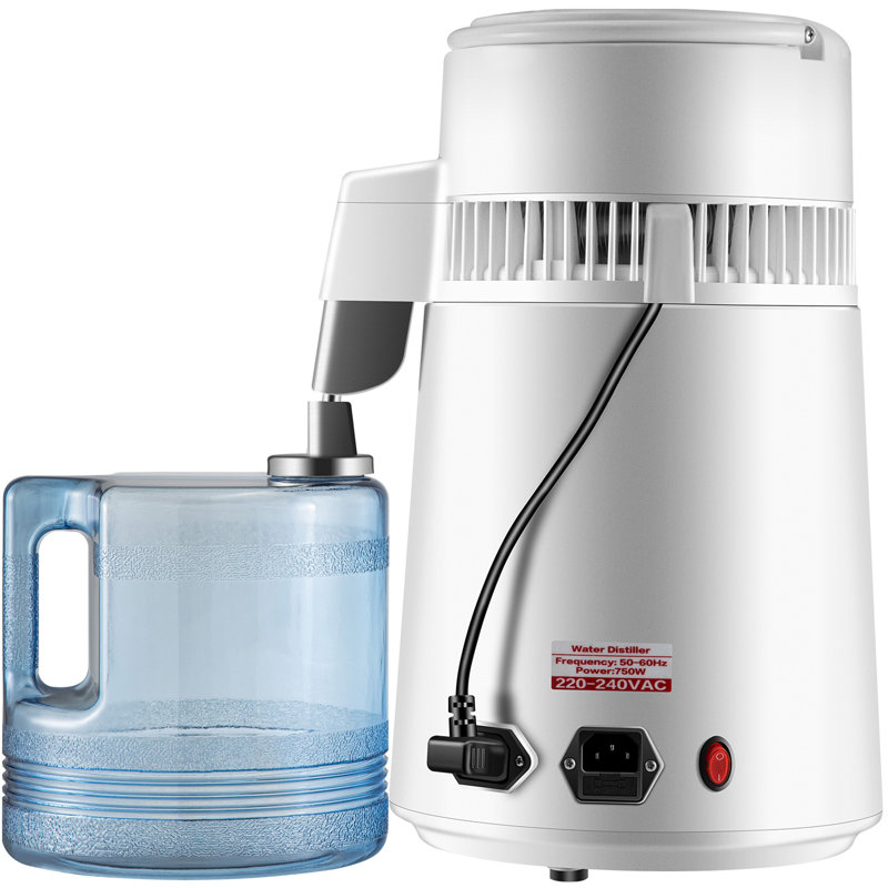 Newest 4L Dental  Medical Pure Water Distiller All Stainless Steel Internal