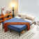 Minimal Screwless Black Bed Frame With Square Feet