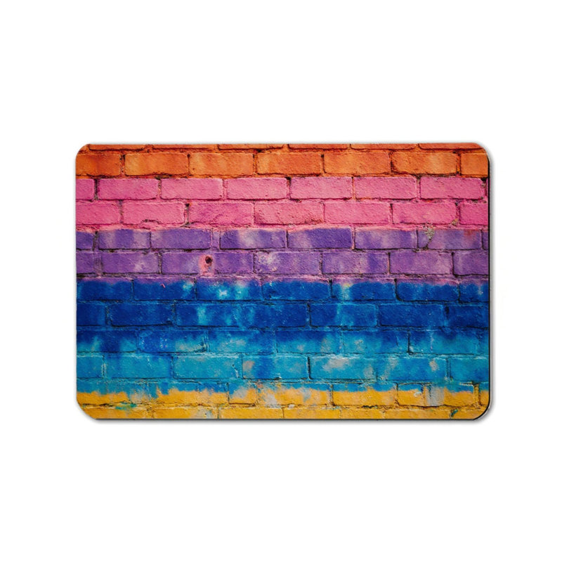 Tapis mural pour salle de bain Rainbow